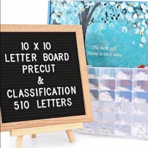 Obliviscar Letter board